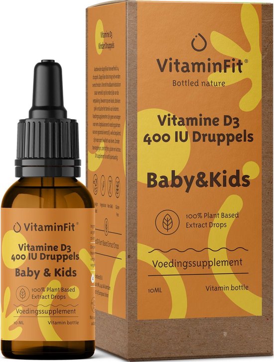 Vitamine D3 Baby & Kinder Druppels