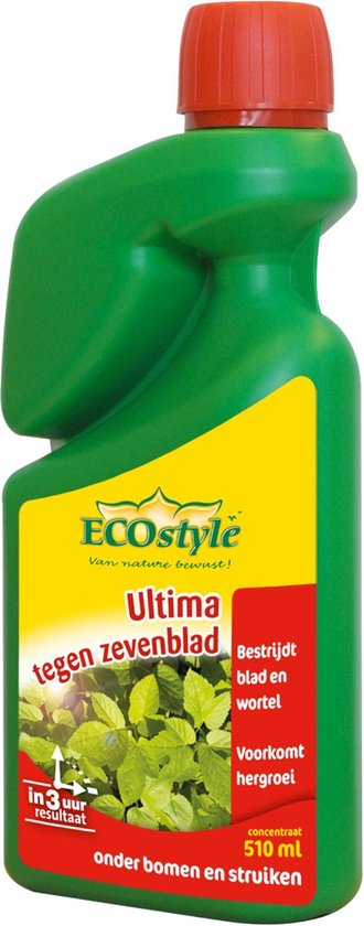 ECOstyle Ultima zevenblad - onkruidbestrijdingsmiddel tegen hardnekkig onkruid - concentraat 510 ml