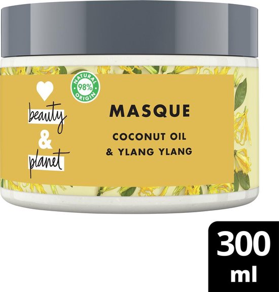 Love Beauty and Planet Haarmasker Coconut Oil & Ylang Ylang - 300 ml