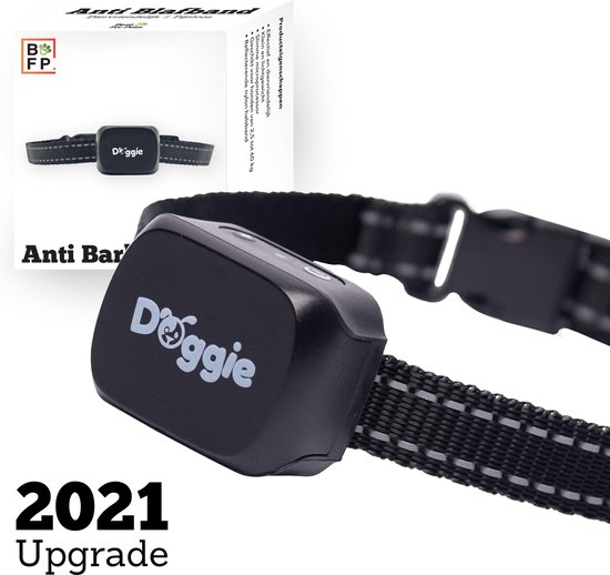 Doggie™ Premium Small - Intelligente Anti blafband Speciaal voor Kleine honden - Oplaadbaar & Waterdicht - Vibratie én geluid