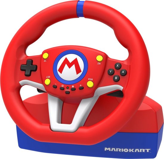Hori Mario Kart Racestuur Pro Mini - Officieel Gelicenseerd - Nintendo Switch