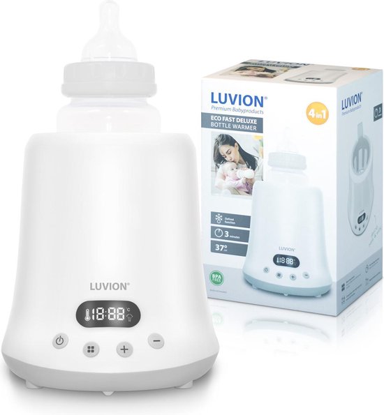 Luvion Eco Fast Deluxe flessenwarmer