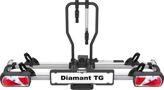 Pro-User Diamant TG Fietsendrager - 2 fietsen - Zilver