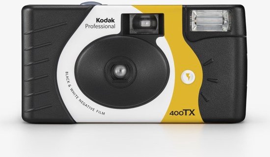 Kodak Professional Tri-X Black & White 400 - 27 Exposure Single Use Camera (LET OP: alleen ZWART/WIT opnames)
