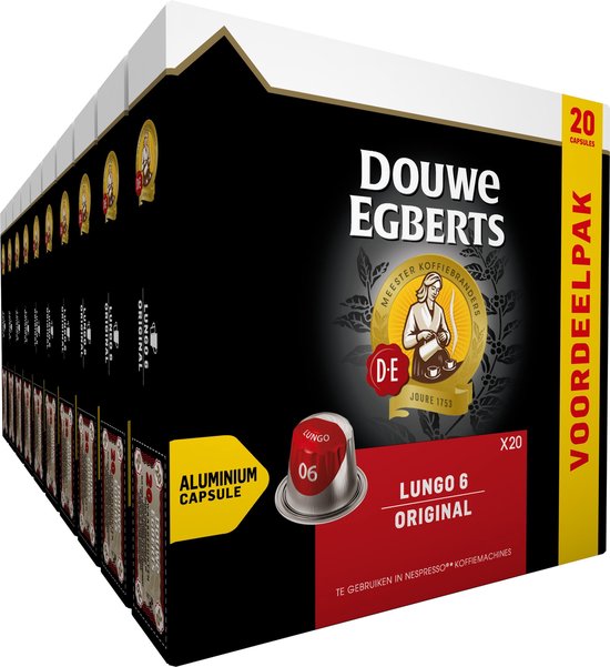 Douwe Egberts Lungo Original (200 cups)