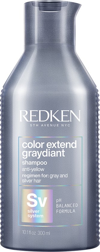 Redken Color Extend Graydiant Shampoo 300ml - Zilvershampoo vrouwen - Voor Alle haartypes