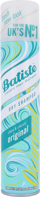 Batiste - Dry Shampoo Original With A Clean & Classic Fragrance - 200ml