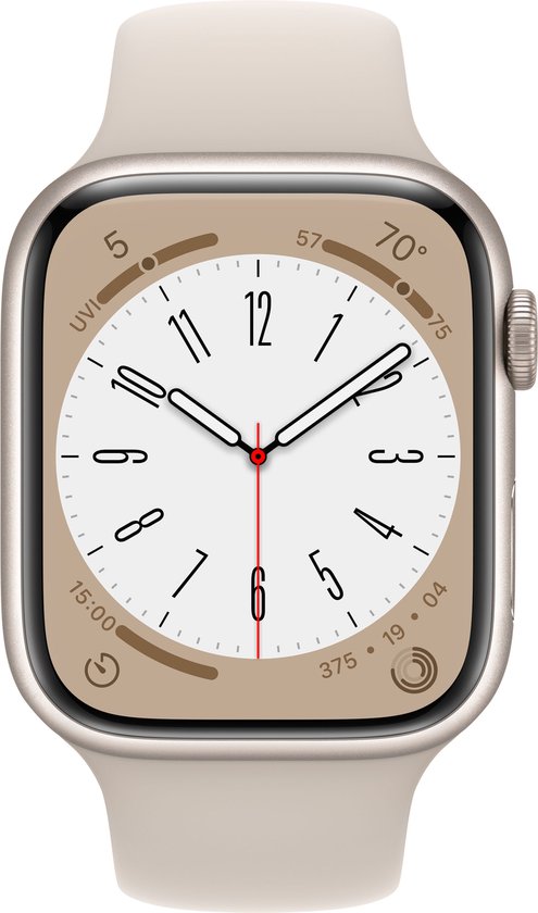 Apple Watch Series 8 - 41mm - Sterrenlicht Aluminium