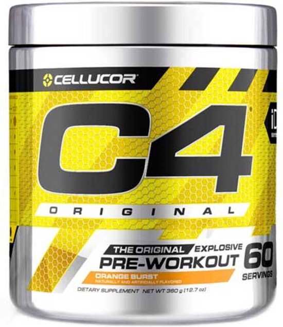 Cellucor C4 Original Pre-Workout - 60 Doseringen - Orange Burst