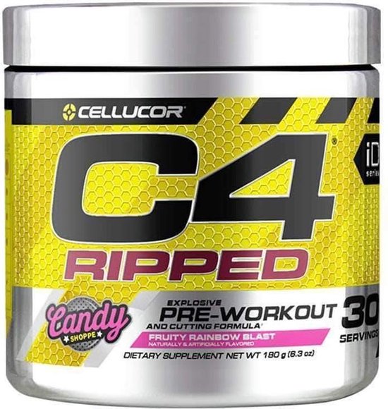 Cellucor C4 Ripped - Tropical Punch - Pre-workout - 30 doseringen