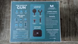 Massager massage gun mini Pro doos