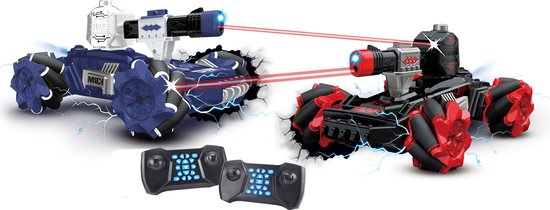Gear2Play RC Pro Battle Tank Set - Lasergame Battle - RC Auto - Bestuurbare Auto - Duo Set