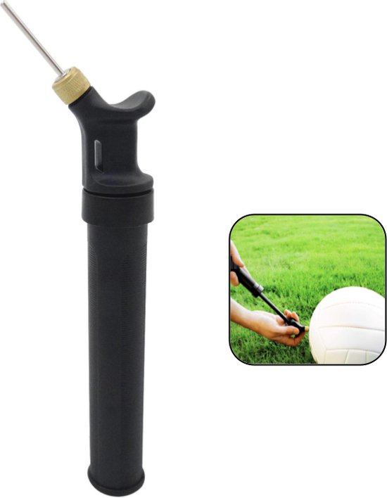 PD® - Ballenpomp - Premium Voetbalpomp - Luchtpomp - Basketbalpomp - Ballenpomp - Handpomp - Pomp - Inclusief Naald