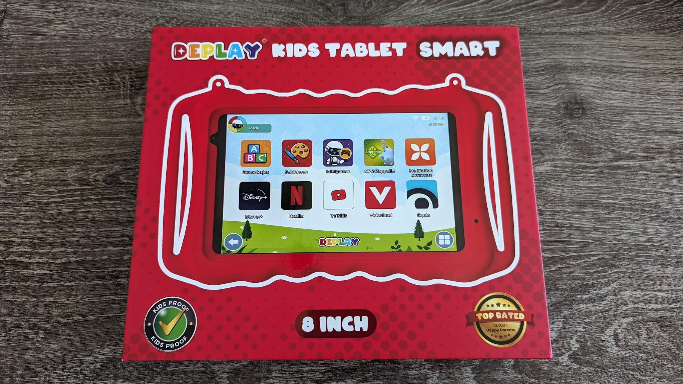Deplay kids tablet smart doos voorkant