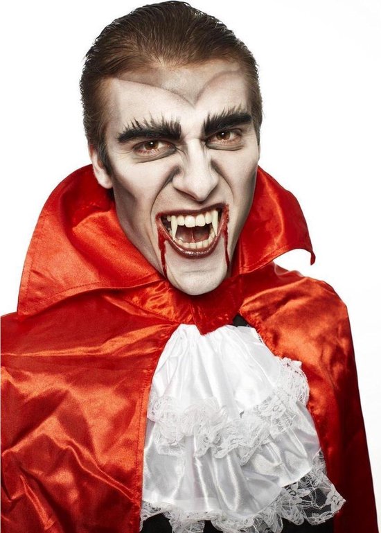 Horror vampieren/dracula schmink set inclusief nep bloed - Halloween verkleed accessoires