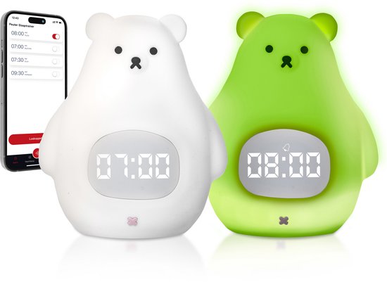 3Babies slaaptrainer met app (beertje)