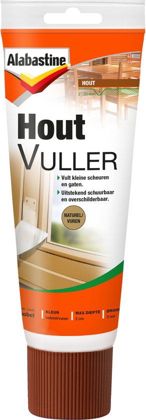 Alabastine Houtvuller naturel 330 g