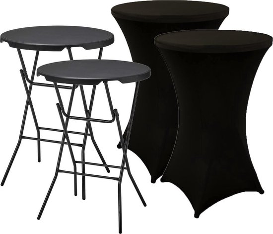 Alora statafel set van 2 incl. rokken