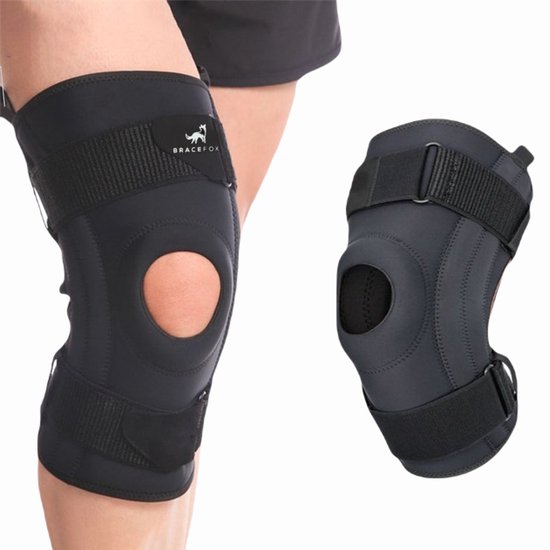 Bracefox ErgoKnee 3 met baleinen en lichtgewicht scharnier