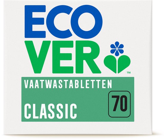 Ecover Classic vaatwastabletten (70 stuks)