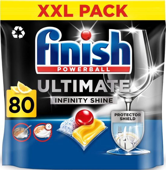 Finish Ultimate Infinity Shine Citroen (80 capsules)