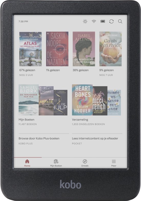 Kobo Clara Colour e-reader (6 inch, kleur)