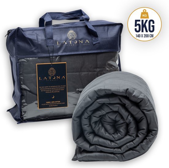 Latona verzwaringsdeken 5 kg 140 x 200 cm