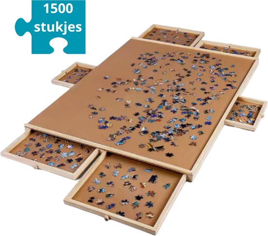 Livista puzzelplaat met 6 lades (1500 stukjes)