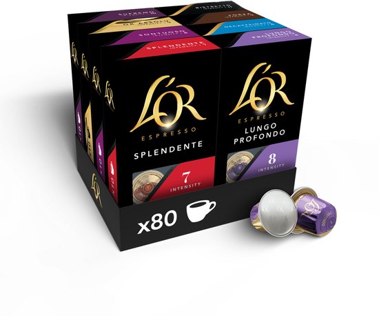 L'OR variatiepakket (80 cups)