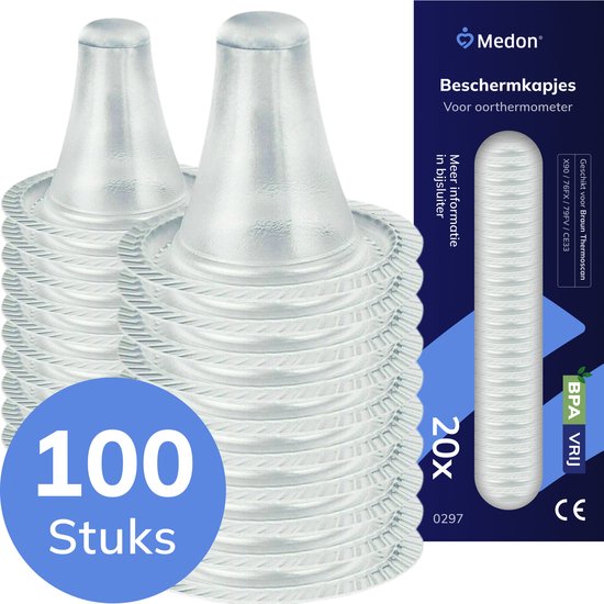MEDON beschermkapjes voor Braun ThermoScan (100 stuks)