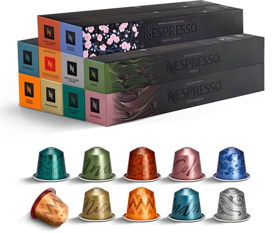 Nespresso Original Lungo pakket (100 cups)