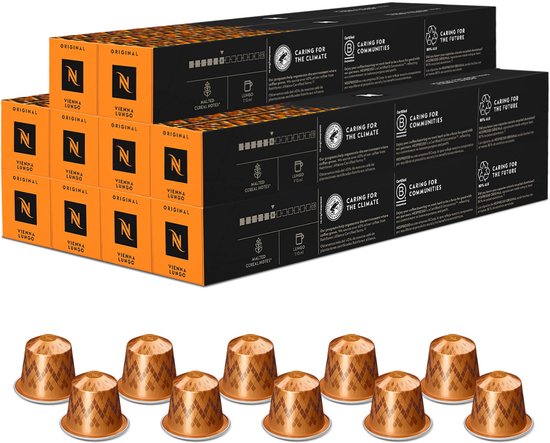 Nespresso Original Vienna Lungo (100 cups)