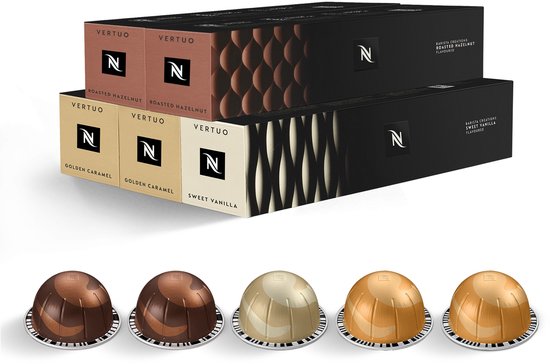 Nespresso Vertuo Barista Creations pakket (50 cups)