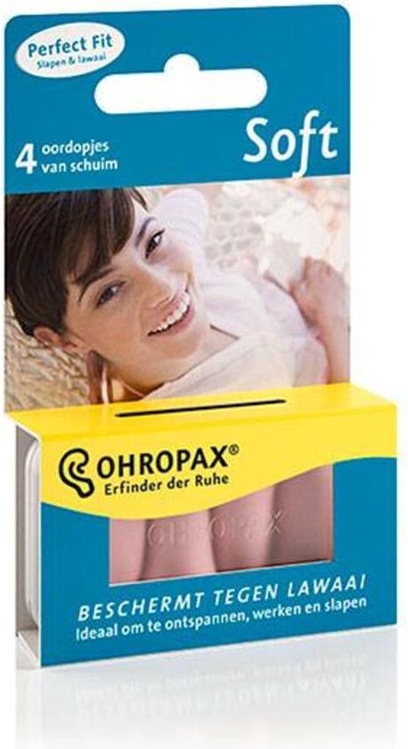 Ohropax Soft schuimen oordopjes (10 stuks)
