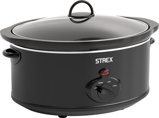 Strex slowcooker 6,5 liter