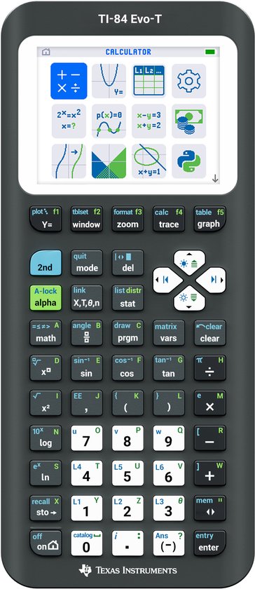 Texas Instruments TI-84 Evo-T (examen vanaf 2028)