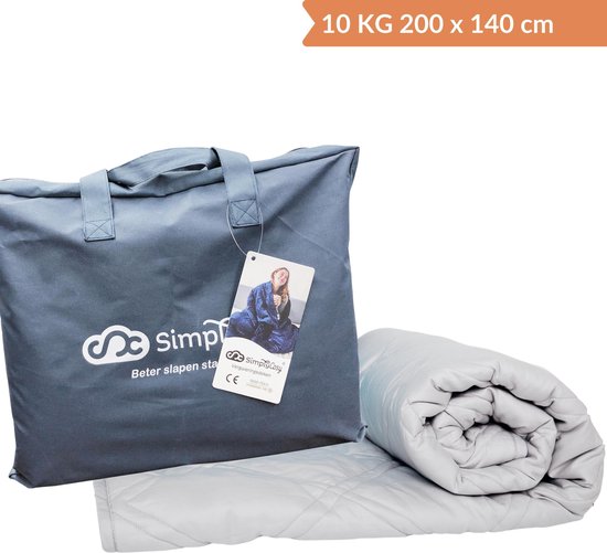 Simply Cosy verzwaringsdeken 10 kg katoen