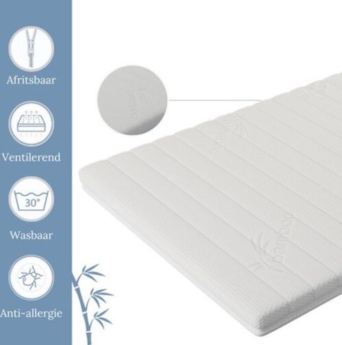 Ada Sleep topper koud- en traagschuim 160x200 (8 cm)