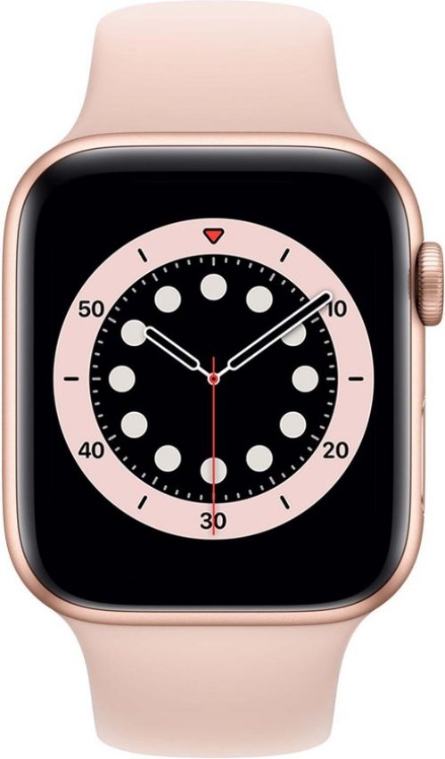 Apple Watch Series 6 - Smartwatch dames - 40 mm - Goudkleurig