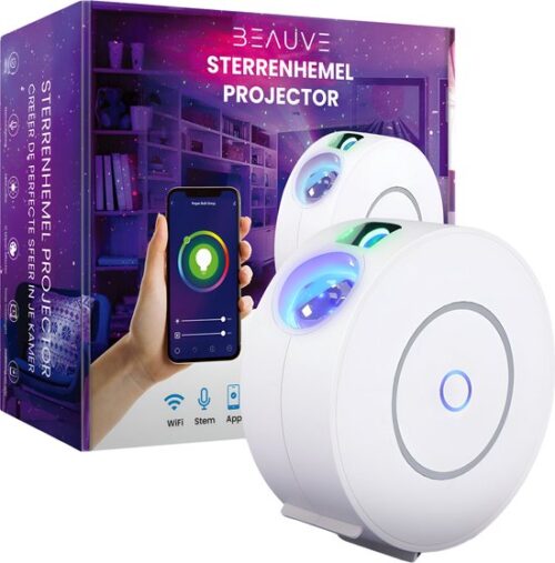 Beauve sterrenprojector met app en spraak