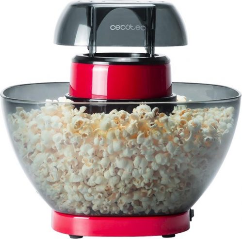 Cecotec Popcornmachine - Vaatwasserbestendig - Hetelucht popcorn maker - Popcorn zonder olie of boter - 1200W