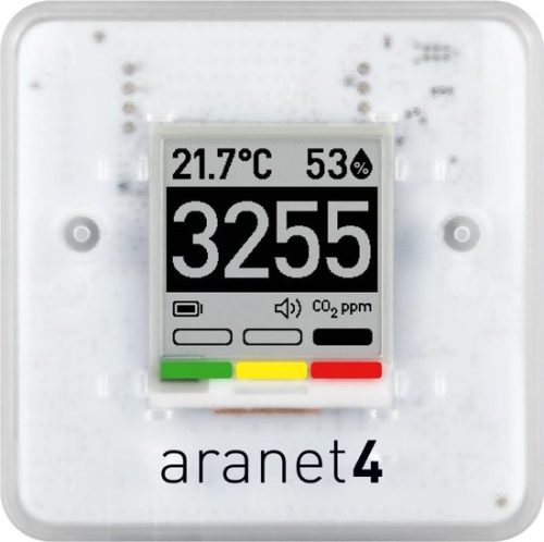 CO2 meter Aranet4 │De enige CO2 meter die langdurig op batterijen werkt (minimaal 1 jaar met 2 AA penlites)
