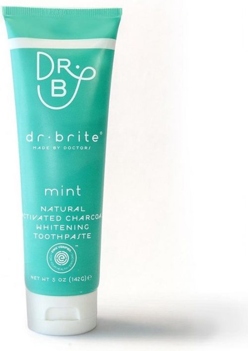 Dr. Brite 100% Natuurlijke Tandpasta met charcoal (houtskool) voor witte tanden en gezond tandvlees