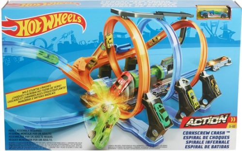 Hot Wheels Kurkentrekker Crash - Racebaan