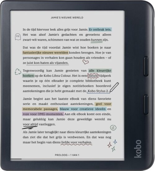 Kobo Libra Colour e-reader (7 inch, kleur)
