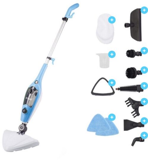 Kymo 9-in-1 stoommop met handstomer