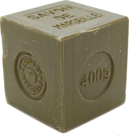 Marseillezeep (Savon de Marseille) - 400 gram plasticvrij verpakt en palmolie vrij- Marseille zeep - vegan - dierproefvrij - zonder...
