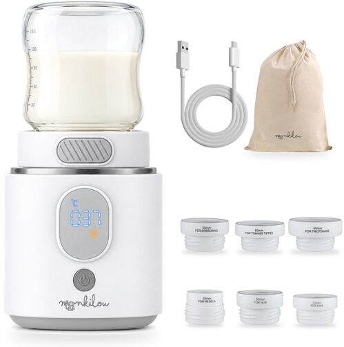 Monkilou draagbare flessenwarmer