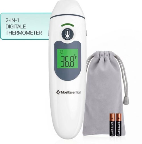 MostEssential IR30 2-in-1 oor- en voorhoofdthermometer