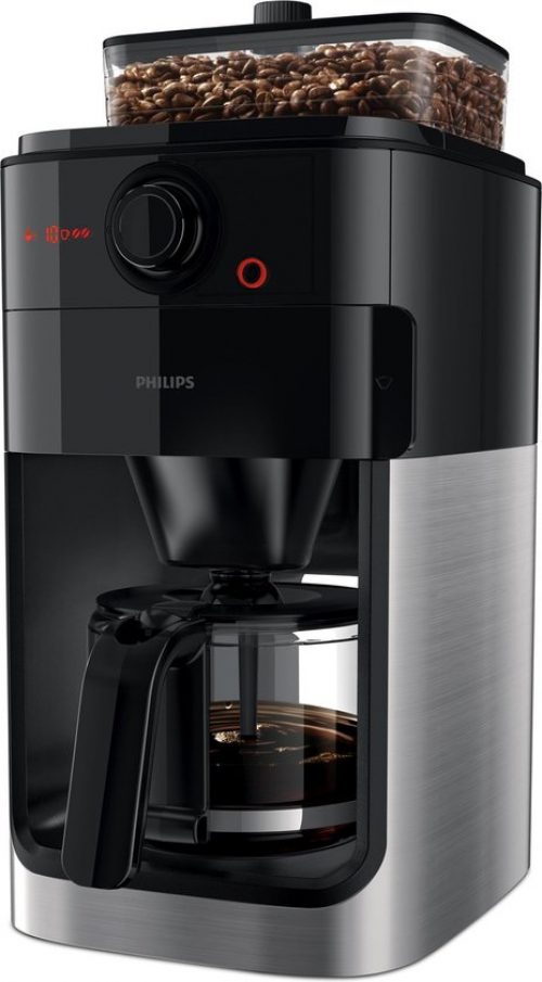 Philips Grind & Brew HD7767/00 - Koffiezetapparaat - Zwart/metaal
